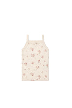 Load image into Gallery viewer, Organic Cotton Singlet - Lauren Floral Tofu
