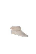 Load image into Gallery viewer, Frill Ankle Sock - Rosewater
