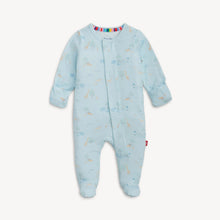 Load image into Gallery viewer, Serene Safari Blue Modal Footie
