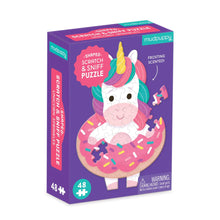 Load image into Gallery viewer, Unicorn Sprinkles Shaped Scratch &amp; Sniff Puzzle
