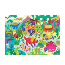Load image into Gallery viewer, Pizzasaurus Shaped Scratch &amp; Sniff Puzzle
