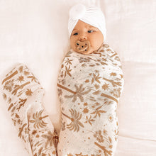 Load image into Gallery viewer, Desert Palms Organic Muslin Wrap Swaddle
