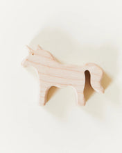Load image into Gallery viewer, Wooden Unicorn Figure
