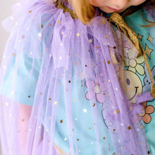 Load image into Gallery viewer, Lavender Star Cape 3-6Y
