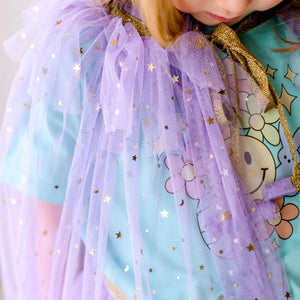 Lavender Star Cape 3-6Y