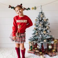 Load image into Gallery viewer, Christmas Plaid Tiered Tutu
