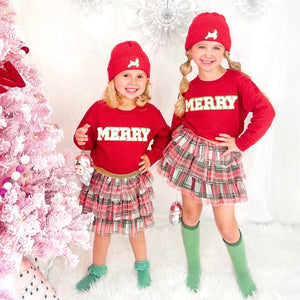 Merry Patch Christmas Sweatshirt