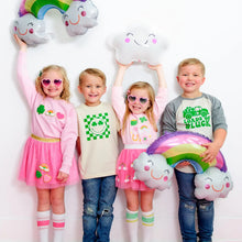 Load image into Gallery viewer, Lucky Treats Patch St. Patricks Day Sweatshirt - Pink

