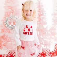 Load image into Gallery viewer, Candy Cane Cutie Sequin Christmas Tutu
