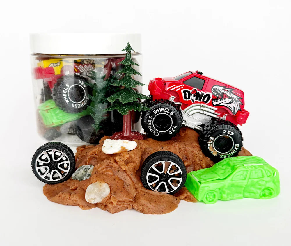 Monster Truck (Root Beer) Dough-To-Go Play Kit