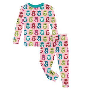 Long Sleeve Pajama Set - Lotus Happy Teddy