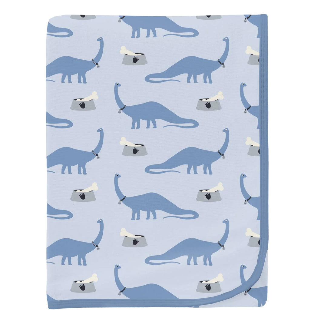 Print Swaddling Blanket - Dew Pet Dino