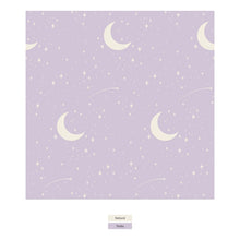Load image into Gallery viewer, Long Sleeve Graphic Tee Pajama Set Thistle Starry Sky &amp; Moon
