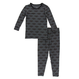 Long Sleeve Pajama Set Stone Spiders