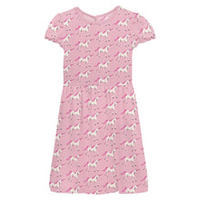 Load image into Gallery viewer, Print Flutter Sleeve Twirl Dress with Pockets - Cake Pop
