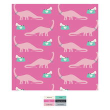 Load image into Gallery viewer, Print Short Sleeve Kimono PJ Set - Tulip Pet Dino
