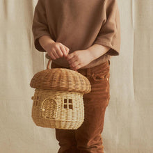 Load image into Gallery viewer, Rattan Mushroom Basket - Natural
