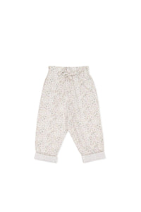 Organic Cotton Elodie Pant - Fifi Violet