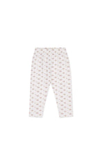 Load image into Gallery viewer, Organic Cotton Everyday Legging - Rose Floral Pink
