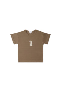 Pima Cotton Hunter Tee - Elk Garden Bunny