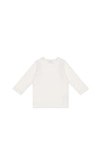 Load image into Gallery viewer, Pima Cotton Vinny Long Sleeve Top - Whisper
