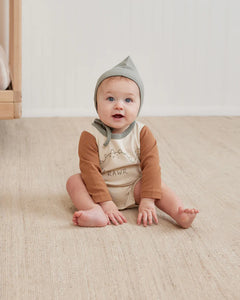 Long Sleeve Romper - Dino