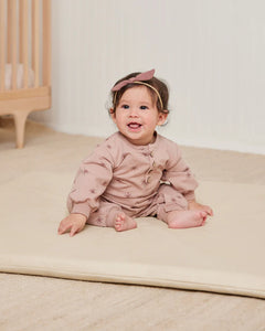 Relaxed Fleece Jumpsuit - Snow