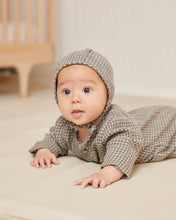 Load image into Gallery viewer, Pocketed Woven Jumpsuit - Forest Micro Plaid
