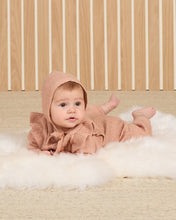 Load image into Gallery viewer, Long Sleeve Mira Knit Romper - Heathered Rose
