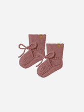 Load image into Gallery viewer, Knit Booties - Fig
