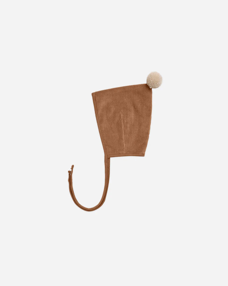 Pom Pom Pixie Bonnet - Cinnamon