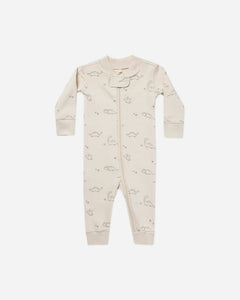 Zip Long SLeeve Sleeper - Dinos