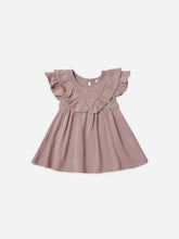 Load image into Gallery viewer, Sleeveless Ruffle V Dress - Lilac
