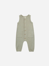 Load image into Gallery viewer, Waffle Jumpsuit - Sage

