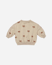 Load image into Gallery viewer, Relaxed Fleece Sweatshirt - Foxes
