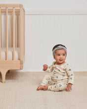 Load image into Gallery viewer, Ribbed Tee And Legging Set - Navy Ditsy
