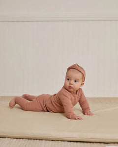 Ribbed Tee And Leggings Set - Bows