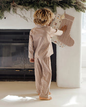 Load image into Gallery viewer, Long Sleeve Pajamas - Brick Gingham
