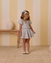 Load image into Gallery viewer, Tiered Mini Skirt Seafoam
