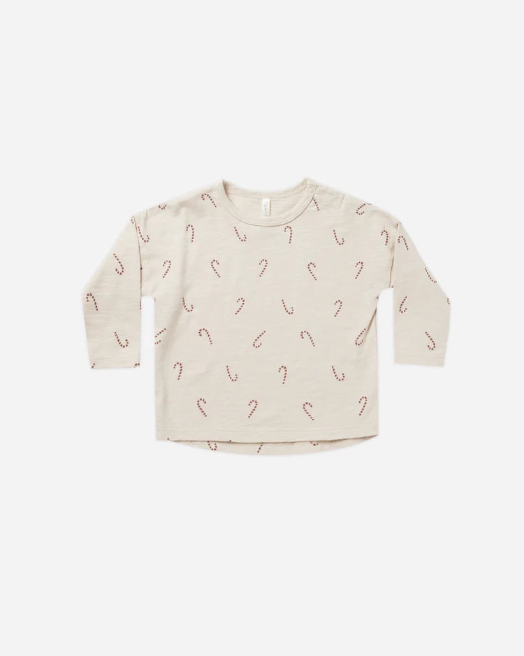 Long Sleeve Tee - Candy Cane