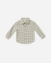 Load image into Gallery viewer, Collared Shirt - Pewter Plaid
