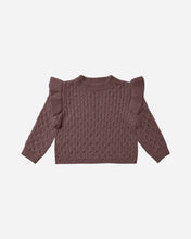 Load image into Gallery viewer, La Reina Sweater - Plum
