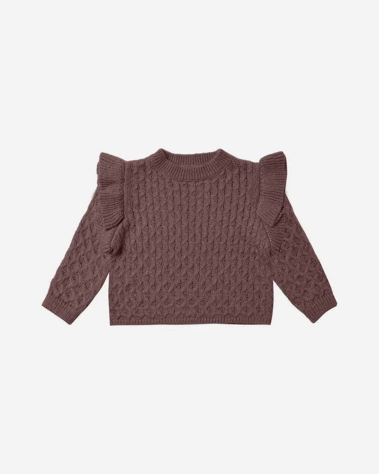 La Reina Sweater - Plum