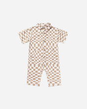 Load image into Gallery viewer, Rhett Jumpsuit - Sand Check
