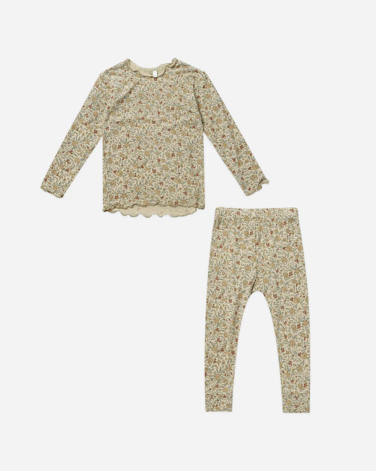 Modal Pajama Set - Golden Garden