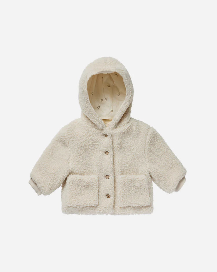 Shearling Baby Coat - Natural