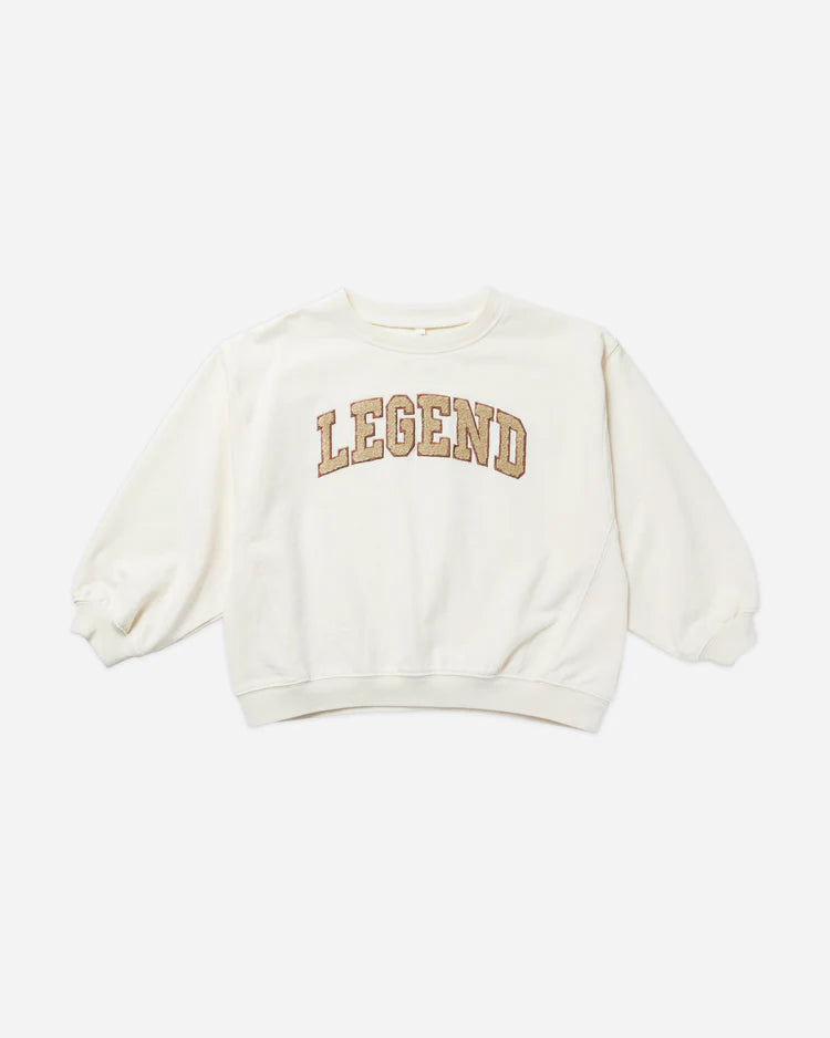 Oversized Crew Sweatshirt - Legend