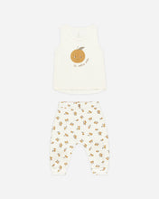 Load image into Gallery viewer, Tank + Slouch Pant Set Oranges
