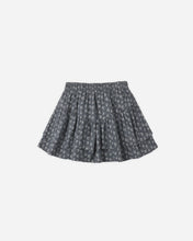 Load image into Gallery viewer, Tiered Mini Skirt Heart Ditsy
