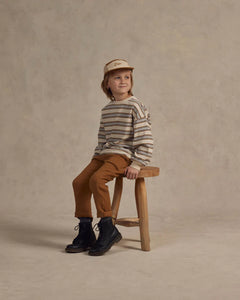 Relaxed Long Sleeve Tee - Vintage Stripe